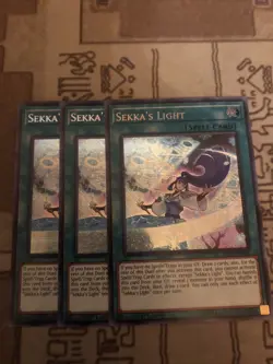 Yu-Gi-Oh! Sekka’s Light (Secret Rare!) x3 -MP19-EN041 - 1st Edition NM (playset) - Image 2