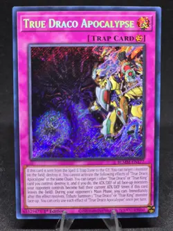 Yu-Gi-Oh! True Draco Apocalypse BLMM-EN177 1st Edition (ScR) NM - Image 1