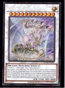 Blue-Eyes Ultimate Spirit Dragon (Secret Rare) Secret Rare Structure Deck: Blue- - Image 1