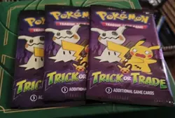 Pokemon Trick or Trade Booster Card Pack New Sealed 3 - Packs - Image 1