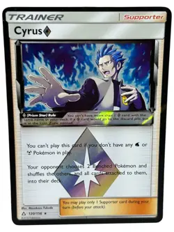 Cyrus Prism Star #120 Pokemon Ultra Prism NM Holo Sun Moon Card - Image 1