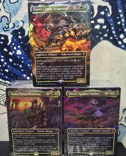 MTG - Outlaws of Thunder Junction - 3x Commander Deck Lot - SEALED - BRAND NEW - Image 1