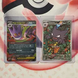 Haunter 027 Promo + Mega Gengar ex 056/094 - Box Fresh - Pokemon Card Lot #902 - Image 1