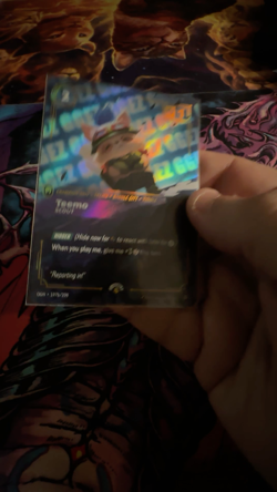 🏆 RARE TEEMO SCOUT PROMO CARD 197b/298 - RIFTBOUND LEAGUE OF LEGENDS TCG 🏆 - Image 2