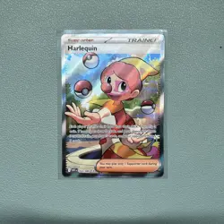 Pokemon TCG Harlequin 163/086 Full Art Ultra Rare Holo Card Sv: White Flare - Image 1