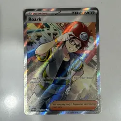 Roark 242/182 Paradox Rift Full Art Ultra Rare NM Pokemon Card - Image 1