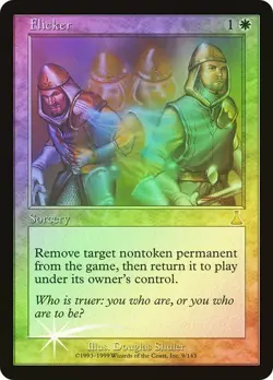 Flicker - Foil - Urza's Destiny - Magic the Gathering MTG - Image 1