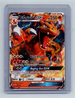 Charizard GX - 20/147 - Pokemon Burning Shadows Sun Moon Ultra Rare Card NM - Image 1