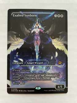 MTG Exalted Sunborn SHOWCASE FOIL 0358 EOE - Image 1