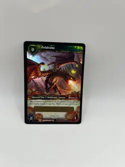 World of Warcraft War of the Ancients Single Feldrake - Unscratched Loot Card! - Image 1
