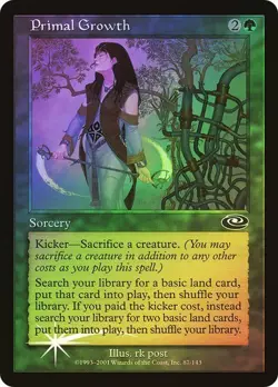 Primal Growth - Foil - Planeshift - Magic the Gathering MTG - Image 1