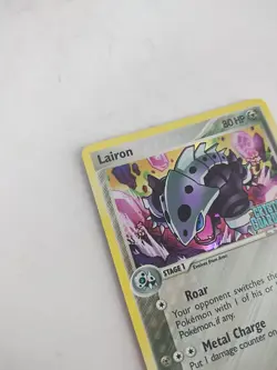 Lairon 36/100 Holo Stamped EX Crystal Guardians Pokemon Card - Image 3