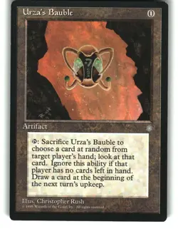 Magic the Gathering - Ice Age Urza's Bauble Uncommon 1995 - Image 1