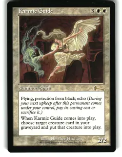 Magic The Gathering - Urza's Legacy Karmic Guide 11 Rare 1999 - Image 1