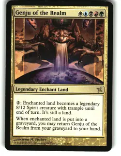 Magic the Gathering - Betrayers of Kamigawa Genju of the Realm 2005 151 Rare - Image 1