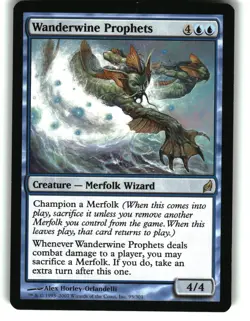 Magic the Gathering - Lorwyn Wanderwine Prophets 2007 95 Rare - Image 1
