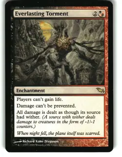 Magic the Gathering - Shadowmoor Everlasting Torment 2008 186 Rare - Image 1