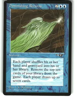 Magic the Gathering - Alliances Diminishing Returns 1996 Rare - Image 1