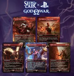 Secret Lair x God of War: Greek | Standard | Magic MTG | PRE-ORDER NOVEMBER - Image 1