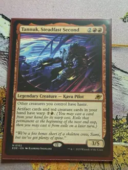 Near Mint, English - 1 x MTG Tannuk, Steadfast Second Edge of Eternities - Image 2
