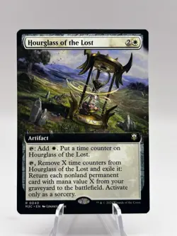 Hourglass of the Lost 0040 Extended Art Commander: Modern Horizons 3 M3C MTG NM - Image 1