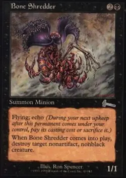 [1x] Bone Shredder - Foil Played, English Urza's Legacy MTG Magic - Image 1