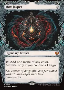 MTG Tarkir Dragonstorm SHOWCASE M Mox Jasper #0325 - Image 1