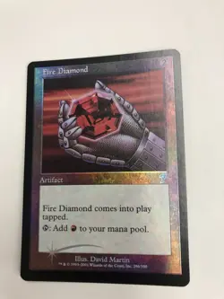 Fire Diamond 7th Edition Foil - Image 1