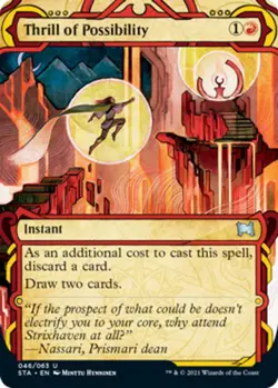 4x Thrill of Possibility NM-Mint, English Strixhaven: Mystical Archives MTG Magi - Image 1