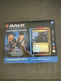 Magic The Gathering Universes Beyond - Doctor Who Timey-Wimey - Commander Deck - Image 1