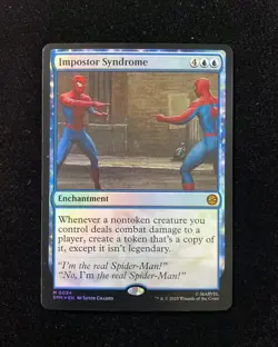 2025 Magic The Gathering MTG SPM EN #M 0034 Foil Impostor Syndrome GAV - Image 1