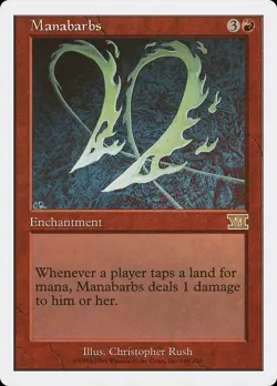 Manabarbs - 6th Edition - Magic the Gathering MTG - Image 1