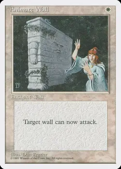 Animate Wall - 4th Edition - Magic the Gathering MTG - Image 1