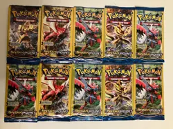 10x LOT XY BREAKPOINT 3 Card Pokemon BOOSTER PACKS Sealed NEW For Collectors - Image 2