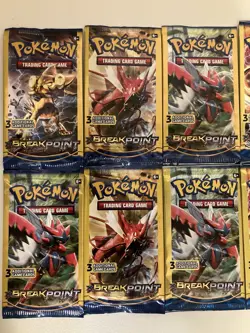 10x LOT XY BREAKPOINT 3 Card Pokemon BOOSTER PACKS Sealed NEW For Collectors - Image 3