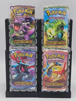 Lot of 4 Pokemon EX Dragon Frontiers Booster Pack (art set) - factory sealed - Image 1