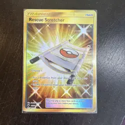 Rescue Stretcher (Secret) 165/147 Sun & Moon Burning Shadows Holo Pokemon TCG LP - Image 4