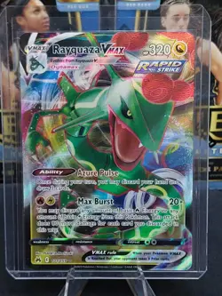 Pokemon TCG Rayquaza VMAX Crown Zenith 101/159 Holo Ultra Rare 101/159 - Image 1