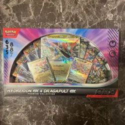 Pokemon TCG Hydreigon EX & Dragapult EX Premium Box ⭐10 PACKS AND PROMOS!⭐ - Image 1