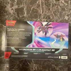 Pokemon TCG Hydreigon EX & Dragapult EX Premium Box ⭐10 PACKS AND PROMOS!⭐ - Image 2