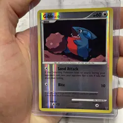 POKEMON TCG GIBLE 106/147 PLATINUM SUPREME VICTOR REVERSE FOIL COMMON LP/NM 2009 - Image 1