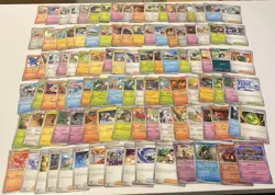 Pokemon Cards Lot. 100+ Card Lot! Lot #88 Holo/ReversHolos Included.Bulk Lot - Image 1