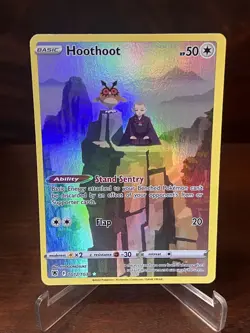Hoothoot TG12/TG30 Swsh10: Astral Radiance Trainer Gallery Holo Pokemon TCG NM/M - Image 1