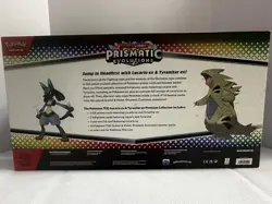 LOT OF 3-Pokemon-Prismatic Evolutions Lucario Ex Tyranitar Ex Premium Collection - Image 3