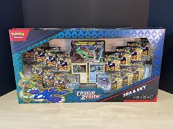 POKEMON CROWN ZENITH SEA & SKY PREMIUM COLLECTION BOX FACTORY SEALED - Image 1