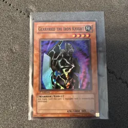 Yu-Gi-Oh! TCG Gearfried the Iron Knight PSV-101 1st Edition LP/MP - Image 1