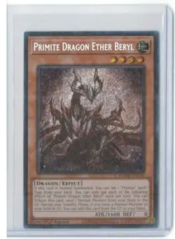 Yu-Gi-Oh! TCG Primite Dragon Ether Beryl BLMM-EN130 Secret Rare PACK FRESH - Image 1