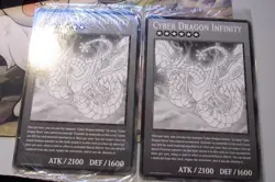 Cyber Dragon Infinity JUMBO - Duel Overload - SEALED - Yugioh 2 Lot - Image 1