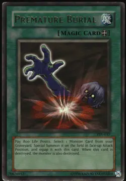 Yu-Gi-Oh! - Pharaoh's Servant Premature Burial PSV-037 Ultra Rare Unlimited - Image 1