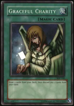 Yu-Gi-Oh! - Graceful Charity 2003 SDP-040 Super Rare Unlimited - Image 1